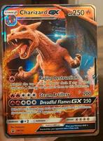 Mooie Charizard GX kaart promo sm195, Ophalen of Verzenden, Zo goed als nieuw, Losse kaart, Foil