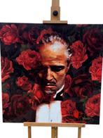 Peter Donkersloot “ Don Corleone “ ingeschilderde glicée, Antiek en Kunst, Ophalen