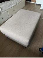 Beige Hocker, Ophalen of Verzenden, Gebruikt
