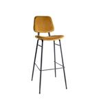 Vintage leren barkruk kruk horeca leer industriele, Nieuw