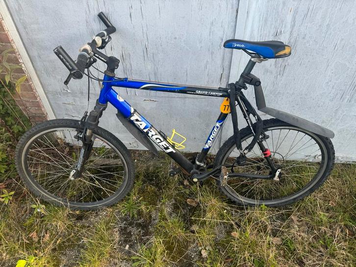 Target Blauwe Mountainbike - Opknapper, Fietsen en Brommers, Fietsen | Mountainbikes en ATB, Gebruikt, Heren, Overige merken, 49 tot 53 cm