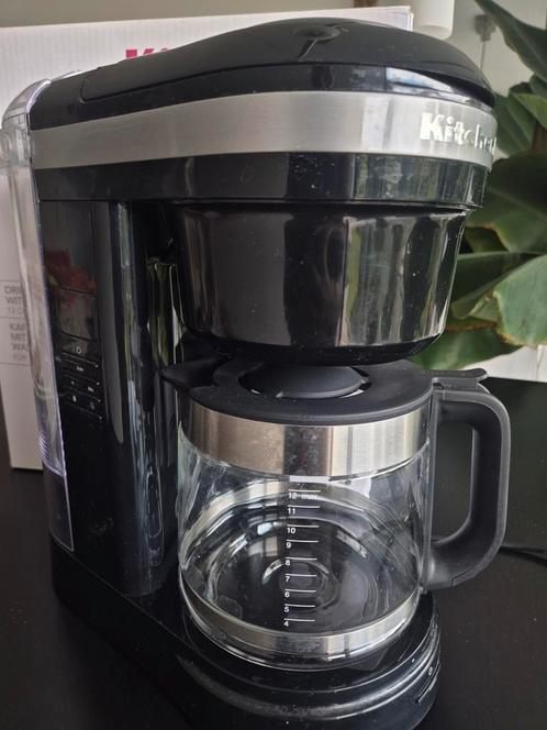 KitchenAid 5KCM1208EOB ( 1x gebruikt), Witgoed en Apparatuur, Koffiezetapparaten, Zo goed als nieuw, Gemalen koffie, Ophalen