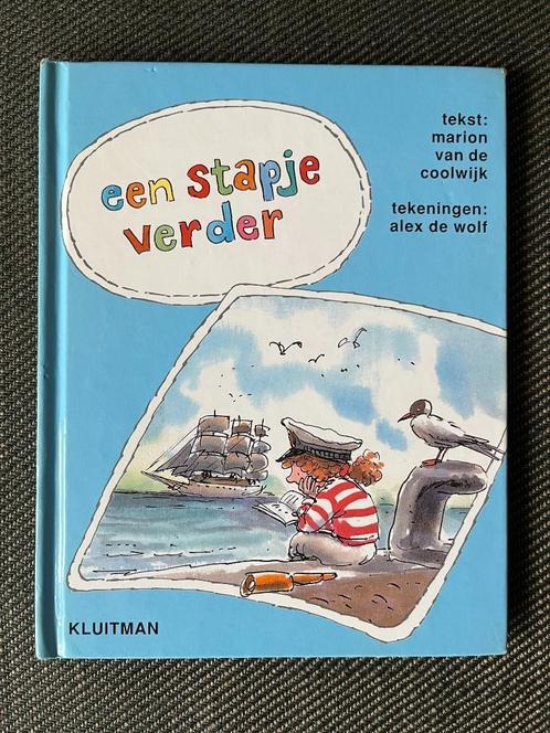 Marion van de Coolwijk - Een stapje verder. (Hardc.) AVI E4, Boeken, Kinderboeken | Jeugd | onder 10 jaar, Zo goed als nieuw, Ophalen of Verzenden