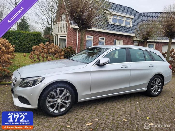 Mercedes C-klasse 220 CDI automaat, half leder, clima, lm., Auto's, Mercedes-Benz, Bedrijf, Te koop, C-Klasse, ABS, Airbags, Airconditioning