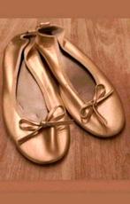 Ballerina's, goudkleur, maat 37, H&M, Nieuw, Kleding | Dames, Schoenen, Nieuw, H&M, Ophalen of Verzenden, Ballerina's