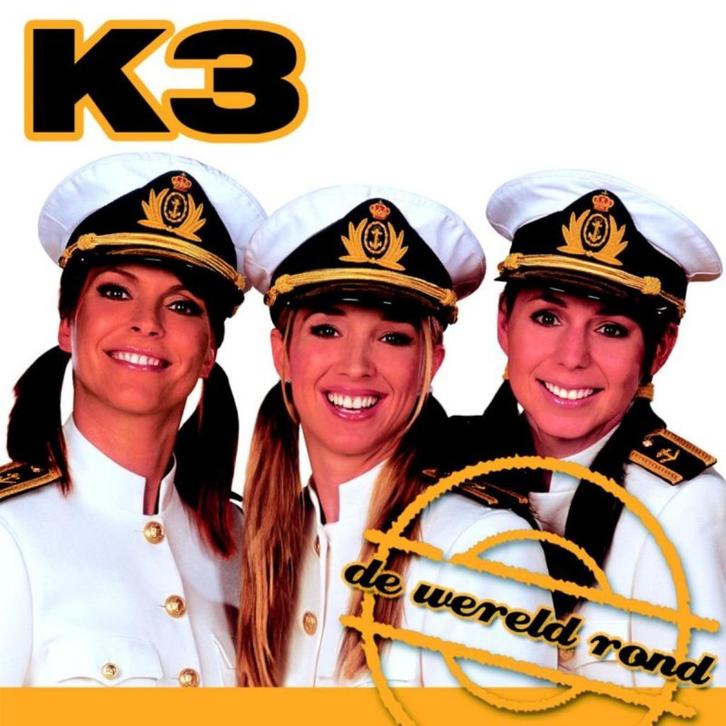 K3. De wereld rond. Komt uit Belgie., Cd's en Dvd's, Cd's | Kinderen en Jeugd, Nieuw in verpakking, Muziek, Tot 2 jaar, 3 tot 5 jaar