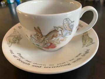 Wedgwood Peter Rabbit kopje beschikbaar voor biedingen