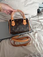 louis vuitton nano speedy, Ophalen of Verzenden, Zo goed als nieuw, Bruin, Handtas