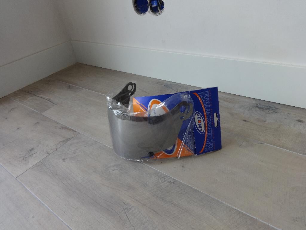 Vizier Chroom voor Suomy Fazer en Gundwind helm NIEUW, Kinderen, Ophalen of Verzenden, Integraalhelm, Nieuw met kaartje