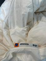 Eenpersoons donzen dekbed 140x200, Ophalen, Gebruikt, Eenpersoons, Wit