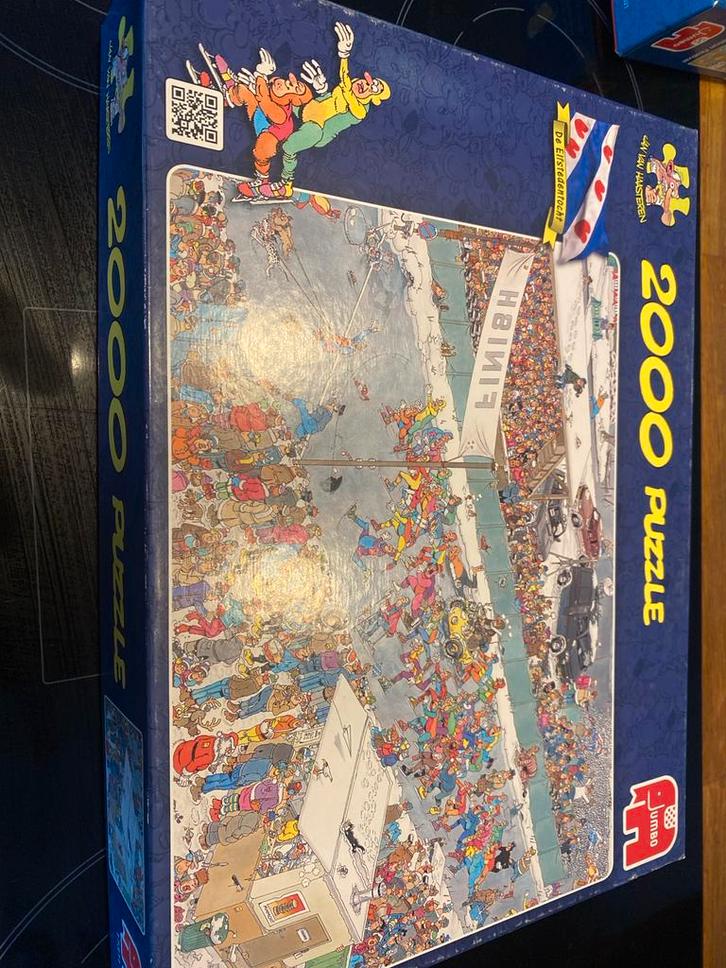 Jan van Haasteren - De Elfstedentocht - 2000 stukjes, Hobby en Vrije tijd, Denksport en Puzzels, Zo goed als nieuw, Legpuzzel