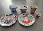 Blond Amsterdam servies (vader, moeder thema), Huis en Inrichting, Ophalen, Blond Amsterdam, Zo goed als nieuw, Kop(pen) en/of Schotel(s)