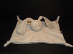 TIAMO KONIJN BASIC BUNNY KNUFFELDOEK VELOURS GRIJSBEIGE MET, Kinderen en Baby's, Speelgoed | Knuffels en Pluche, Ophalen of Verzenden