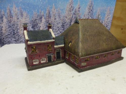 dickensville elfsteden kop hals romp boerderij kerstdorp, Diversen, Kerst, Zo goed als nieuw, Ophalen