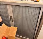Metalen rolluikkast stalen archiefkast met slot, Ophalen, Zo goed als nieuw, 25 tot 50 cm, Met slot