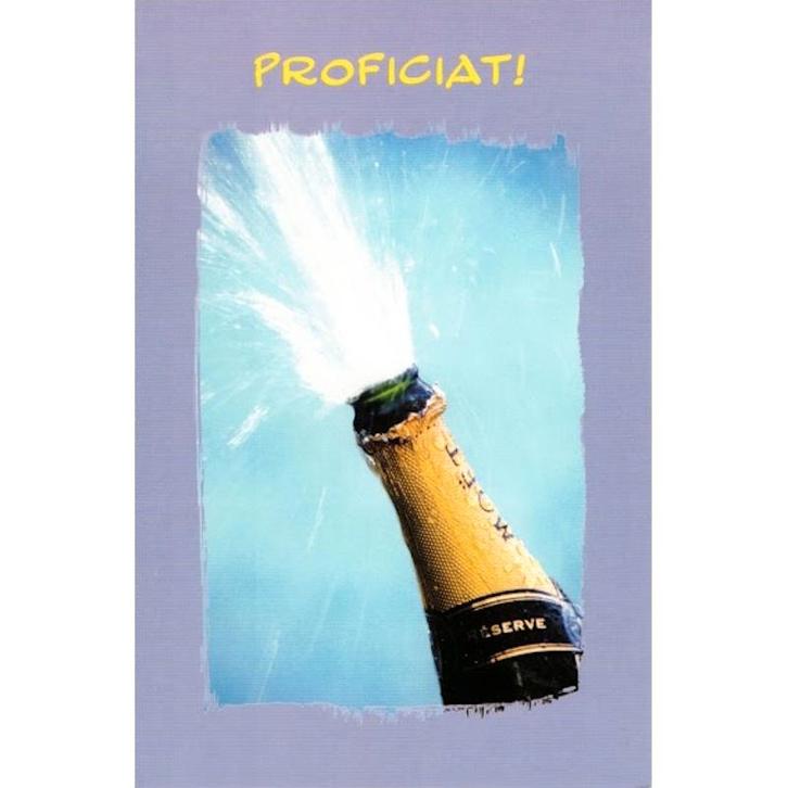 Verjaardagskaart Proficiat! bij Stichting Superwens!, Diversen, Wenskaarten, Nieuw, Ophalen of Verzenden