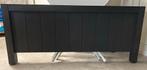 Gratis ombouw bokspring 140x200, Huis en Inrichting, Ophalen, Zwart, Tweepersoons, 140 cm