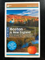 Reisgids Boston & New England ANWB, Ophalen of Verzenden, Zo goed als nieuw, Reisgids of -boek, Noord-Amerika