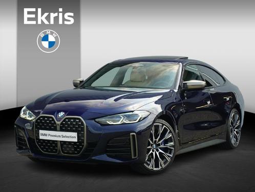 BMW 4 Serie Gran Coupé M440i xDrive 20'' / Schuif-/kantelda, Auto's, BMW, Bedrijf, Te koop, 4-Serie Gran Coupé, 360° camera, 4x4