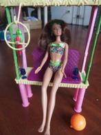 Originele barbie met strandtent, Kinderen en Baby's, Ophalen of Verzenden, Zo goed als nieuw, Barbie