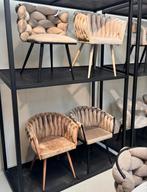 Nieuwe Wave Chair meegespoten poten orgineel op voorraad, Ophalen of Verzenden, Nieuw, Vijf, Zes of meer stoelen