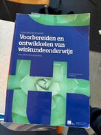 Voorbereiden en ontwikkelen van wiskundeonderwijs, Ophalen of Verzenden, Beta, Zo goed als nieuw, HBO