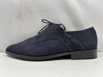 Bianco, maat 39 marine blauw suède veterschoenen, Bianco, Schoenen met lage hakken, Zo goed als nieuw, Verzenden