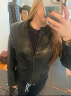 ECHT leren jasje zwart, Maat 38/40 (M), Zwart, Ophalen of Verzenden, Merkloos