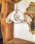 Vintage Hollywood Regency Plafondlamp, Gebruikt, 50 tot 75 cm, Ophalen of Verzenden, Hollywood Regency