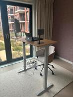 Elektrisch zit-sta bureau 118 x 60 cm, goede staat, Huis en Inrichting, Bureaus, Ophalen, Elektrisch, Gebruikt, Stabureau