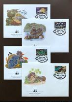 WWF WNF Marshalleilanden 1986 FDC Schelpen Krab, Postzegels en Munten, Postzegels | Eerstedagenveloppen, Ophalen of Verzenden