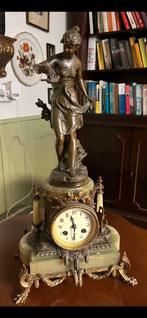 Antieke Franse pendule – E.Ferrand / L. Marti et Cie –, Antiek en Kunst, Ophalen