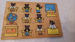 Puzzel van hout met thema school, 10 tot 50 stukjes, Ophalen of Verzenden, Zo goed als nieuw, Van hout