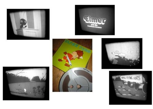 8mm film Elmer Fudd - Ameisen Armee - 60mtr - geluid zw/w -, Audio, Tv en Foto, Filmrollen, 8mm film, Verzenden