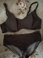 Nog bijna nieuwe Bikini Bruin 95E cup met Slip, Verzenden, Zo goed als nieuw, Bruin, Bikini