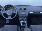 Audi A3 Cabriolet 1.8 TFSI Ambition Pro Line S-Line/17inch., Voorwielaandrijving, Cabriolet, Leder en Stof, Bedrijf