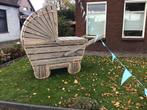 Grote houten kinderwagen, Ophalen, Gebruikt