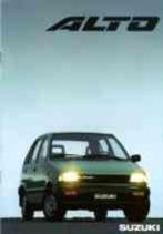 Suzuki Alto of Swift originele brochure/auto folder '86 - 06, Verzenden, Zo goed als nieuw, Overige merken