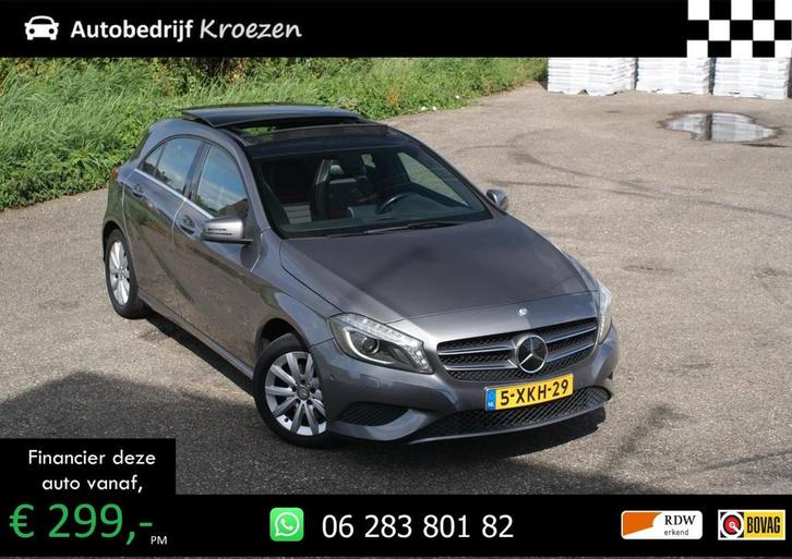 Mercedes-Benz A-klasse 180 Ambition Comfort | Pano dak | Led, Auto's, Mercedes-Benz, Bedrijf, Te koop, A-Klasse, ABS, Airbags