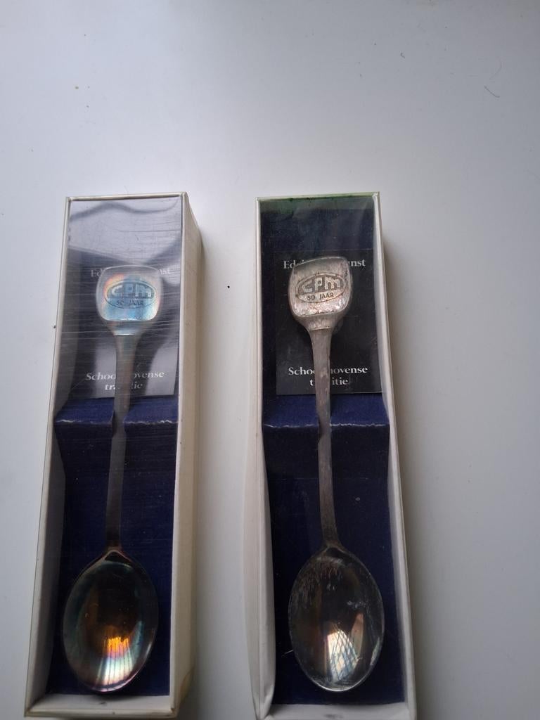 Zilveren theelepels, Antiek en Kunst, Antiek | Bestek, Ophalen of Verzenden