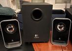 Logitech LS21 Multimedia Speakerset, Gebruikt, Minder dan 60 watt, Front, Rear of Stereo speakers, Ophalen