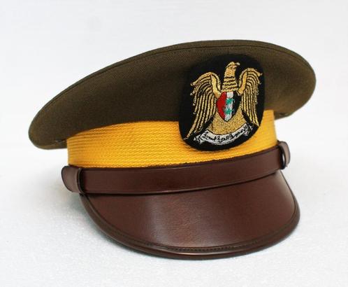 Schitterende Pet Syria Homs militaire academie, Verzamelen, Militaria | Algemeen, Landmacht, Helm of Baret, Overige gebieden, Ophalen of Verzenden