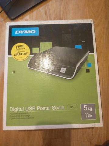 Dymo digital usb weegschaal m5 tot 5kg beschikbaar voor biedingen