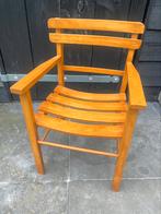 Kinderstoeltje hout vintage, Gebruikt, Bruin, Geen, Vintage