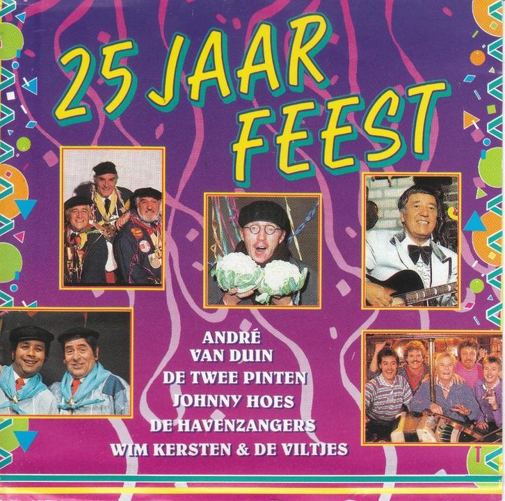 25 jaar Feest: Van Duin, Twee Pinten, Johnny Hoes...., Cd's en Dvd's, Cd's | Verzamelalbums, Gebruikt, Nederlandstalig, Verzenden
