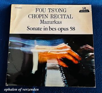 LP Fou Ts'ong Chopin Piano Vinyl Elpee beschikbaar voor biedingen