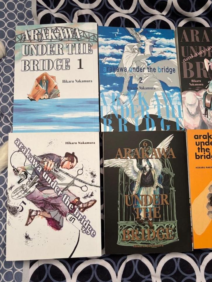 Arakawa Under the Bridge 1-8, Boeken, Strips | Comics, Zo goed als nieuw, Complete serie of reeks, Japan (Manga), Ophalen of Verzenden