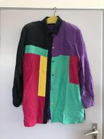 Gerry Weber zijden blouse maat 40 lange mouw veelkleurig, Maat 38/40 (M), Overige kleuren, Ophalen of Verzenden, Zo goed als nieuw