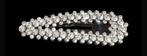 Zwarte strass haarclip, Ophalen of Verzenden, Nieuw