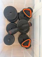 Halterset en Krachttraining Accessoires, Ophalen, Gebruikt, Armen, Halterset